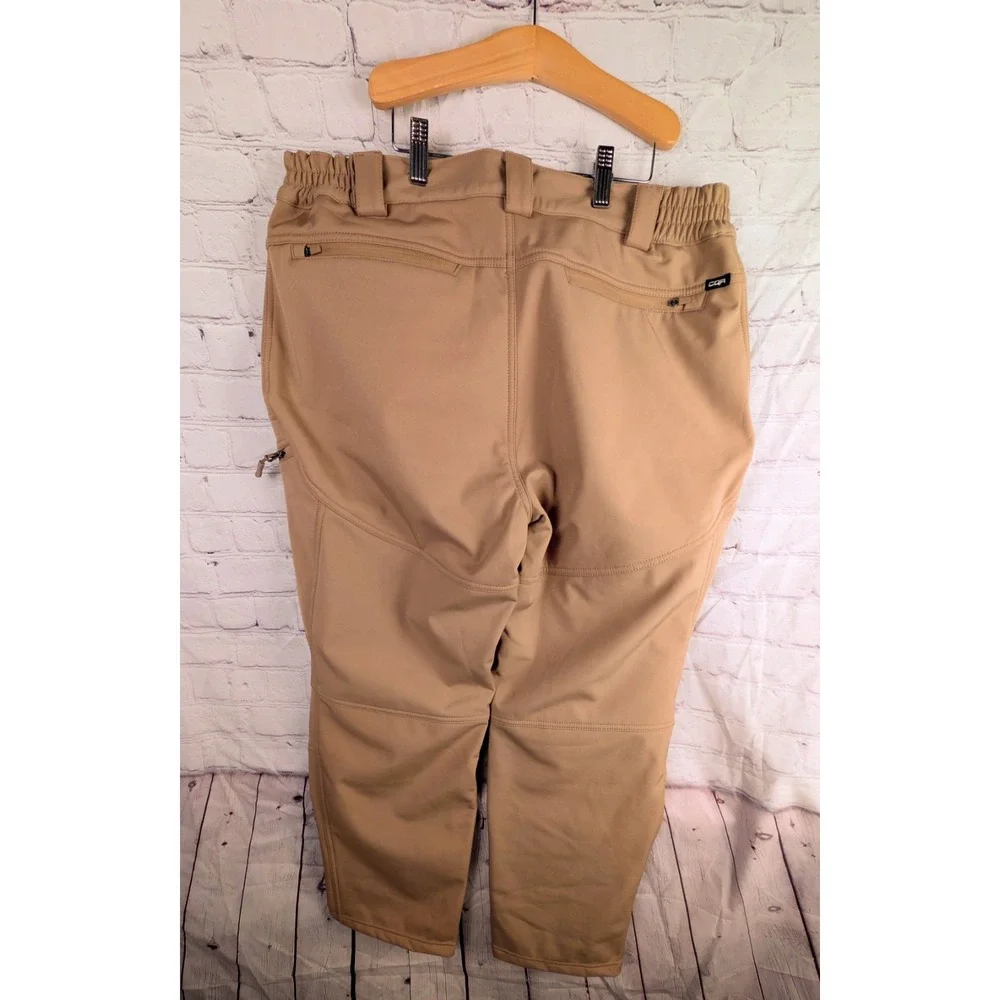 CQR NWT Men's Winter Tactical Pants Coyote Tan Size 36X 30 Polyester - Picture 3 of 9